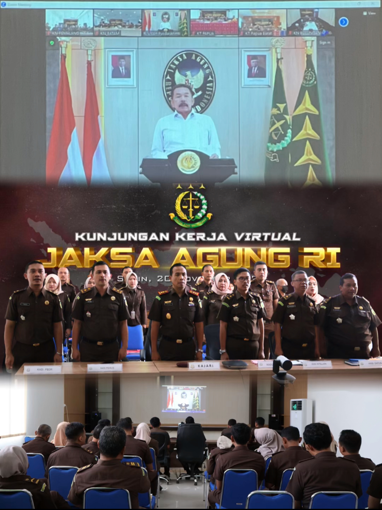 Apel Pagi Pada Kejaksaan Negeri Pemalang