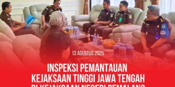 Kejaksaan Negeri Pemalang Terima Kunjungan Inspeksi dari Kejaksaan Tinggi Jawa Tengah