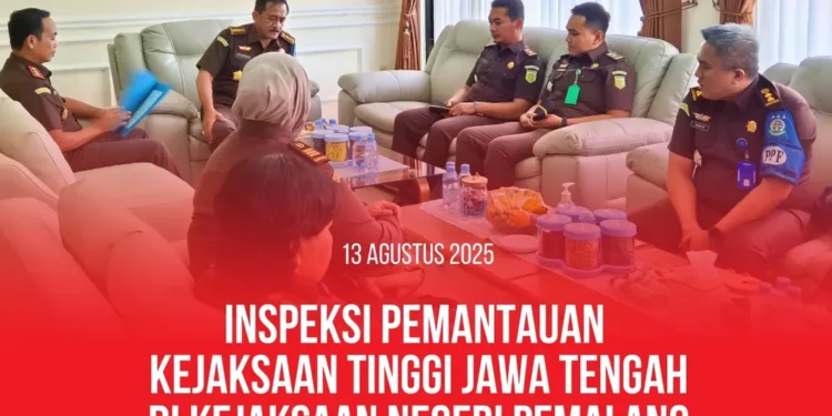 Kejaksaan Negeri Pemalang Terima Kunjungan Inspeksi dari Kejaksaan Tinggi Jawa Tengah