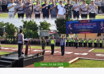 Apel Gelar Pasukan Operasi Patuh Candi 2025 Kabupaten Pemalang