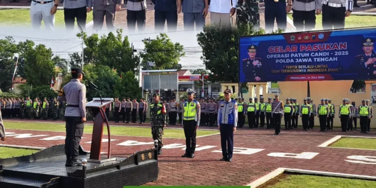 Apel Gelar Pasukan Operasi Patuh Candi 2025 Kabupaten Pemalang