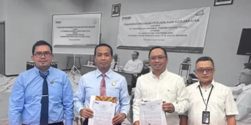 Penandatanganan MoU antara Kejaksaan Negeri Pemalang dengan PT. Permodalan Nasional Madani Cabang Tegal