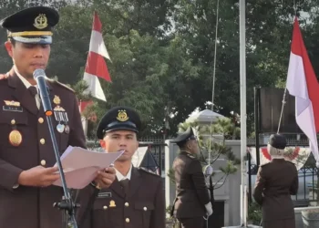 Upacara Peringatan HUT ke-80 Kemerdekaan RI di Kejaksaan Negeri Pemalang