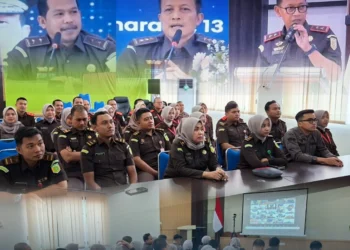 Zoom Meeting Inspeksi Pimpinan Jaksa Agung Muda Pengawasan di Wilayah Kejaksaan Tinggi Jawa Tengah