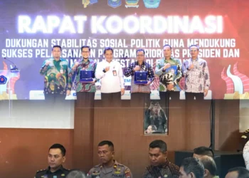 Rapat Koordinasi Dukungan Stabilitas Sosial Politik