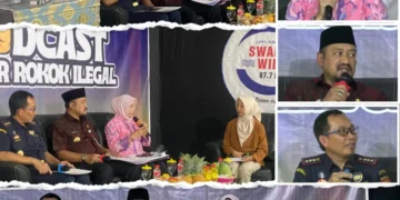 Podcast “Gempur Rokok Ilegal” Radio Swara Widuri Pemalang