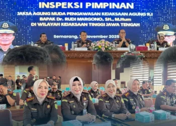Inspeksi Pimpinan Jaksa Agung Muda Pengawasan di Wilayah Kejaksaan Tinggi Jawa Tengah