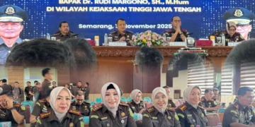Inspeksi Pimpinan Jaksa Agung Muda Pengawasan di Wilayah Kejaksaan Tinggi Jawa Tengah