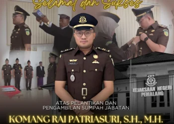 Pelantikan dan Pengambilan Sumpah Jabatan Eselon V pada Lingkungan Kejaksaan Negeri Pemalang
