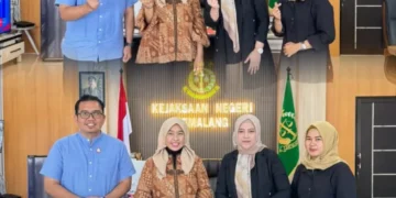 Kajari Pemalang Menerima Kunjungan Silaturahmi Perum Pegadaian Pemalang