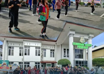 Senam Pagi Pegawai Kejaksaan Negeri Pemalang