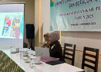 Kajari sebagai narasumber pada Bimbingan Teknis E-Monev Limbah Medis Bahan Berbahaya dan Beracun (B3)