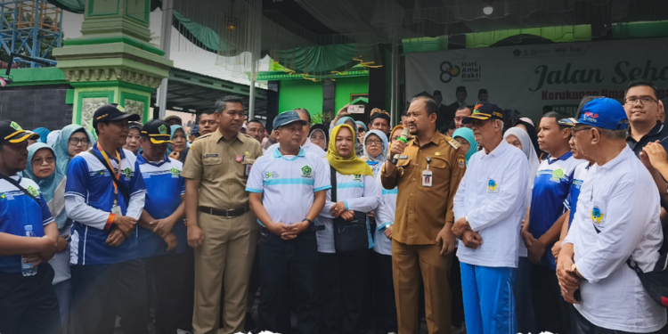 Jalan Sehat Kerukunan Umat Beragama dalam rangka Hari Amal Bakti (HAB) ke-80 Kementerian Agama Kabupaten Pemalang