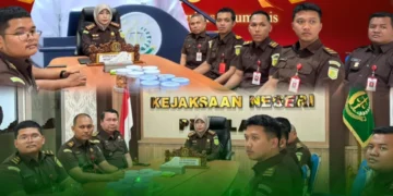 Video Conference Tasyakuran dalam rangka memperingati Hari Lahir Bidang Tindak Pidana Umum ke-43