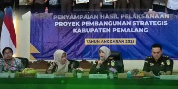 Rapat Penutupan (Exit Meeting) Proyek Pembangunan Strategis Daerah Kabupaten Pemalang Tahun Anggaran 2025