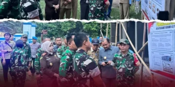 peninjauan dan pengecekan progres pembangunan KDKMP oleh Danrem 071/Wijayakusuma