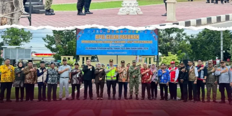 Apel Gelar Pasukan Operasi Kepolisian Terpusat “Lilin Candi 2025”