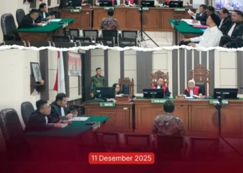 Pelaksanaan Kegiatan Sidang dengan Agenda Pembacaan Dakwaan