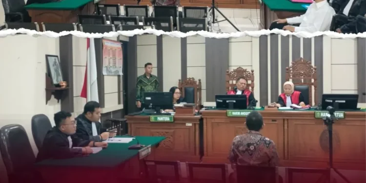 Pelaksanaan Kegiatan Sidang dengan Agenda Pembacaan Dakwaan