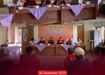 Sosialisasi Pemanfaatan Aset Milik Pemerintah Kabupaten Pemalang yang digunakan oleh masyarakat
