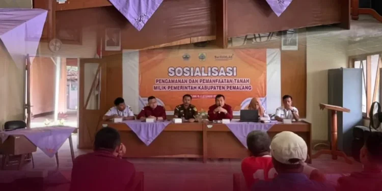 Sosialisasi Pemanfaatan Aset Milik Pemerintah Kabupaten Pemalang yang digunakan oleh masyarakat