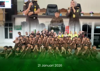 Kunjungan TK Adhyaksa III Pemalang ke Kejaksaan Negeri Pemalang