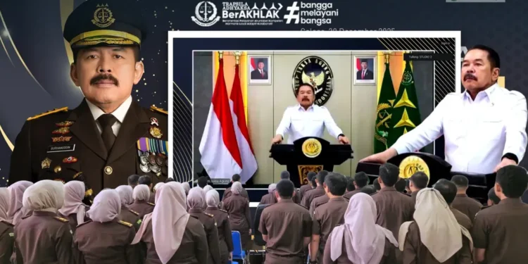 Kunjungan Kerja Virtual Jaksa Agung Republik Indonesia