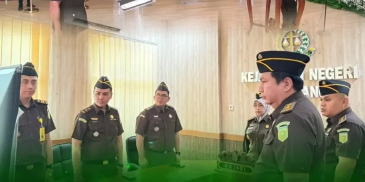 Pelantikan dan Pengambilan Sumpah Jabatan Pejabat Eselon III di Wilayah Kejaksaan Tinggi Jawa Tengah