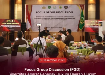 Focus Group Discussion (FGD) dengan tema “Sinergitas Aparat Penegak Hukum Daerah Hukum Kabupaten Pemalang Dalam Menyambut Implementasi KUHP dan KUHAP pada tahun 2026”