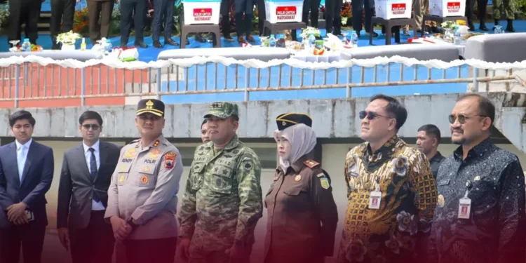 Pembukaan kembali Pabrik Garmen Wong Hang Bersaudara dan Akarsa Garment Indonesia