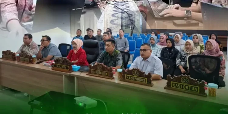 VICON Sosialisasi Pedoman Jaksa Agung Nomor 5 Tahun 2025 tentang Pengelolaan Kinerja Pegawai Kejaksaan RI
