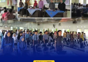 Penerangan Hukum Kejaksaan Negeri Pemalang dalam acara Sarasehan Menyambut Ramadhan Ceria MGMP PAIBP SMP Negeri / Swasta Sub Taman Petarukan