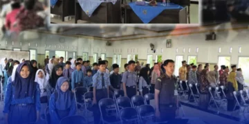 Penerangan Hukum Kejaksaan Negeri Pemalang dalam acara Sarasehan Menyambut Ramadhan Ceria MGMP PAIBP SMP Negeri / Swasta Sub Taman Petarukan