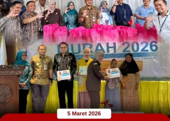 Pasar Murah dalam rangka Pengendalian Inflasi Daerah dan Menjelang Hari Raya Idul Fitri 1447 H