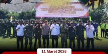 Upacara Penutupan TMMD Sengkuyung Tahap I TA 2026 Kodim 0711/Pemalang