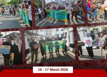 Kejaksaan Negeri Pemalang bersama Ikatan Adhyaksa Dharmakarini (IAD) Daerah Pemalang Berbagi Takjil Bulan Ramadhan