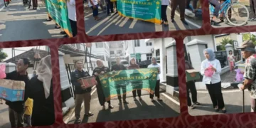 Kejaksaan Negeri Pemalang bersama Ikatan Adhyaksa Dharmakarini (IAD) Daerah Pemalang Berbagi Takjil Bulan Ramadhan