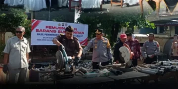 Pemusnahan Barang Bukti Hasil Penindakan Penyakit Masyarakat Tahun 2026