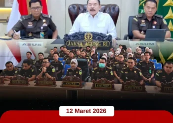 Zoom Meeting Kunjungan Kerja Virtual Jaksa Agung Republik Indonesia