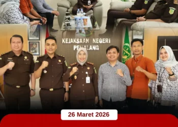 Kunjungan Silaturahmi PT Pos Indonesia Kantor Cabang Pemalang Ke Kejaksaan Negeri Pemalang