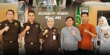 Kunjungan Silaturahmi PT Pos Indonesia Kantor Cabang Pemalang Ke Kejaksaan Negeri Pemalang