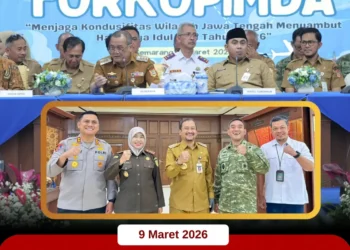 Rapat Koordinasi Forum Koordinasi Pimpinan Daerah (Forkopimda) Provinsi Jawa Tengah