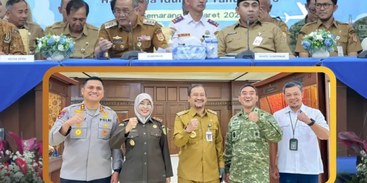 Rapat Koordinasi Forum Koordinasi Pimpinan Daerah (Forkopimda) Provinsi Jawa Tengah