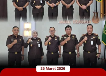 Kunjungan Halal Bihalal Kepala Kejaksaan Negeri Pemalang ke Kejaksaan Tinggi Jawa Tengah