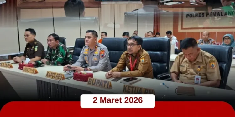 Vicon Rapat Koordinasi Lintas Sektor Bidang Opsnal tingkat Menteri oleh Kapolri