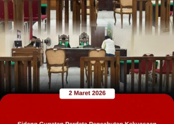 Sidang Gugatan Perdata Pencabutan Kekuasaan Orang Tua dan Penetapan Wali Bagi Anak