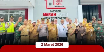 Peninjauan Pembangunan Koperasi Desa Merah Putih (KDMP) oleh Deputi Bidang Koordinasi Sumber Daya Maritim Kementerian Koordinator Bidang Pangan