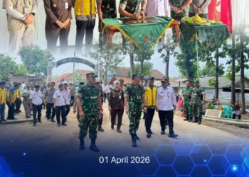 Peresmian Jembatan Gantung Merah Putih