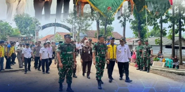 Peresmian Jembatan Gantung Merah Putih