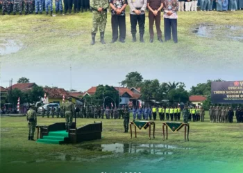 Upacara Penutupan TMMD Sengkuyung Tahap II TA 2026 Kodim 0711/Pemalang